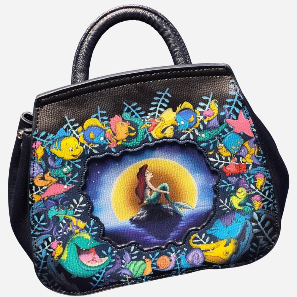 Loungefly Women's Ariel & Friends Satchel Bag